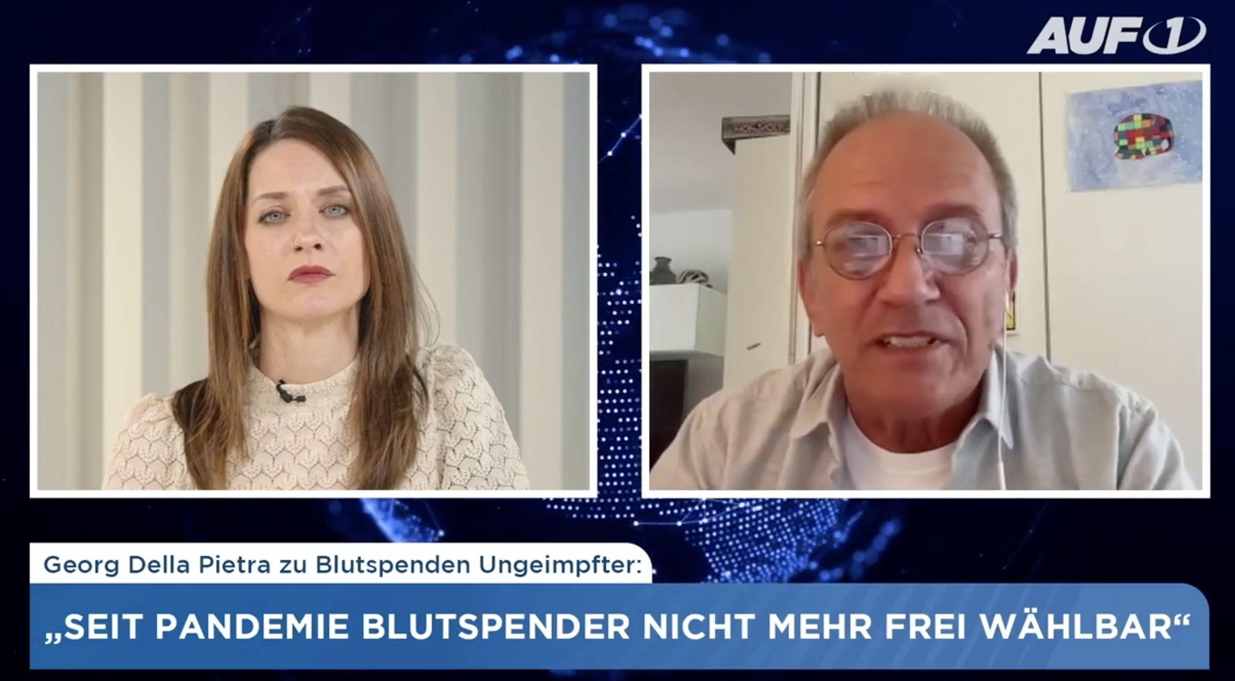 Interview bei AUF1.tv vom 28.3.2024